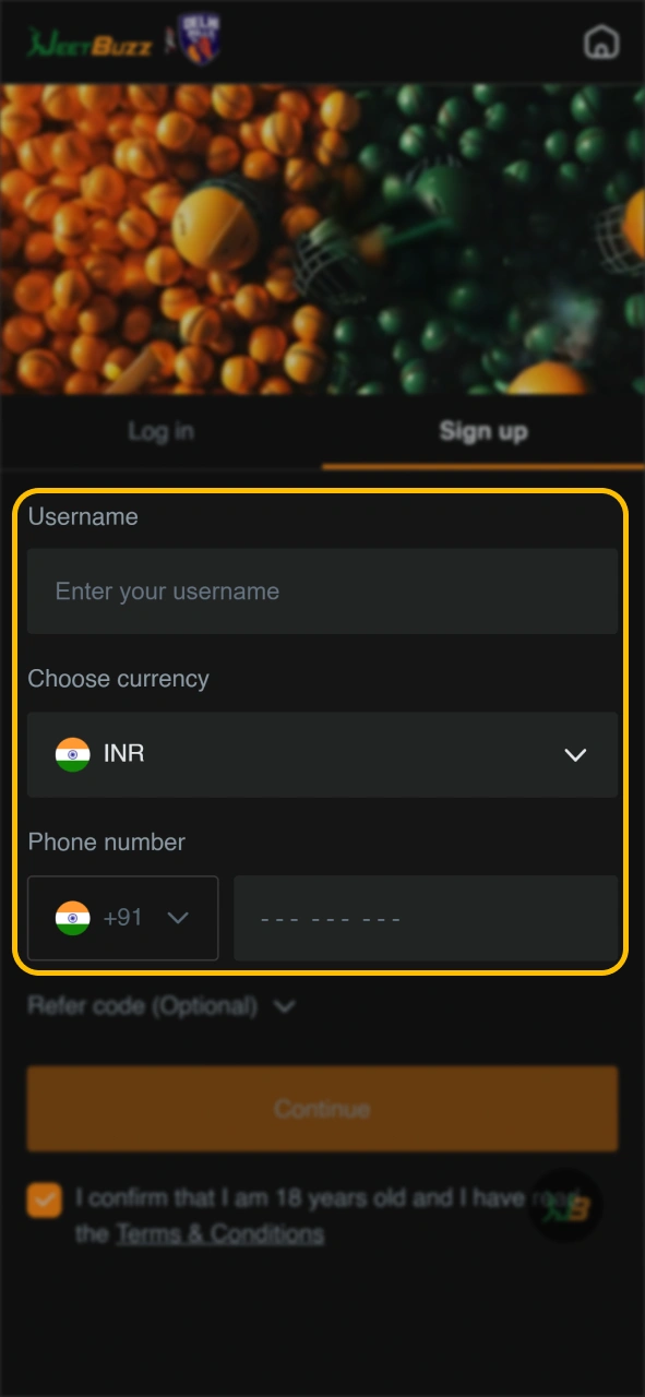 Register at JeetBuzz to open your account right away with iOS PW app.