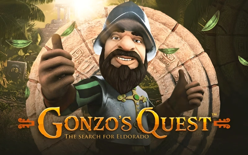 Join the search group in the legendary Gonzo's Quest slot at JeetBuzz India.