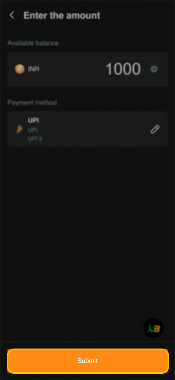 Enter amount to withdraw from your JeetBuzz account.